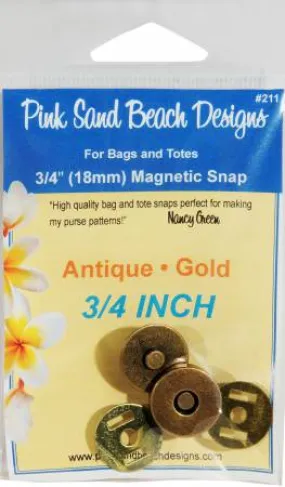 3/4" Magnetic Purse Snap