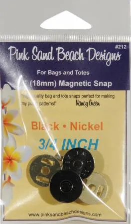 3/4" Magnetic Purse Snap