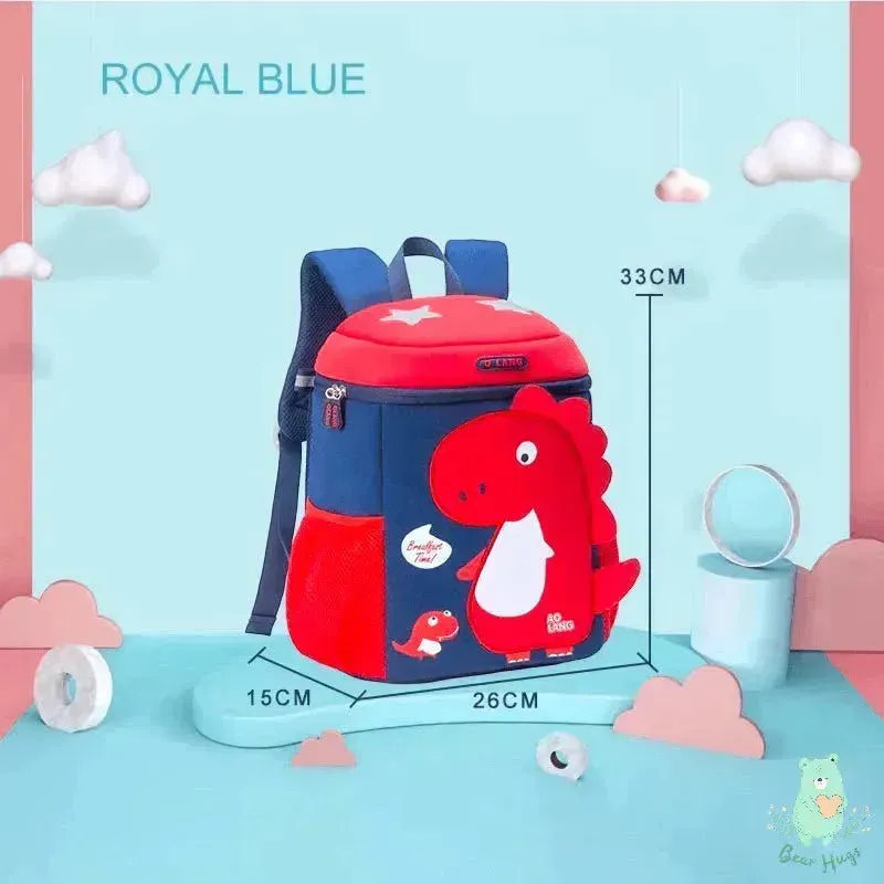 3D Dinosaur Kindergarten Kids Backpack