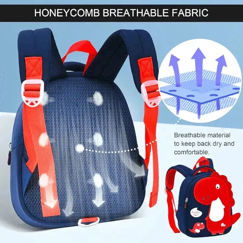 3D Dinosaur Kindergarten Kids Backpack