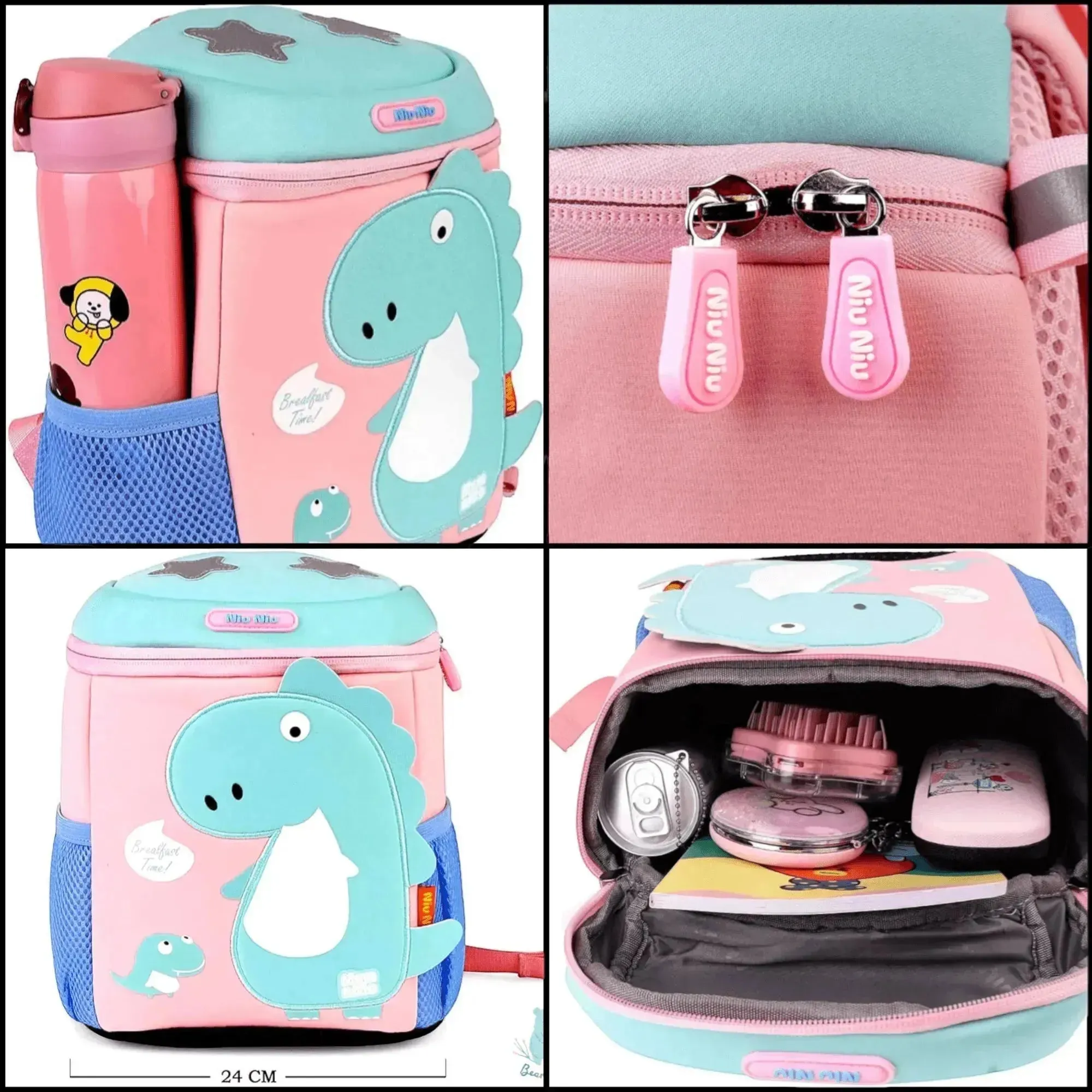 3D Dinosaur Kindergarten Kids Backpack
