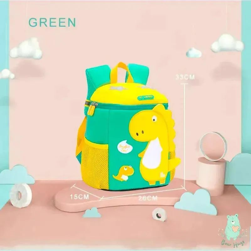 3D Dinosaur Kindergarten Kids Backpack