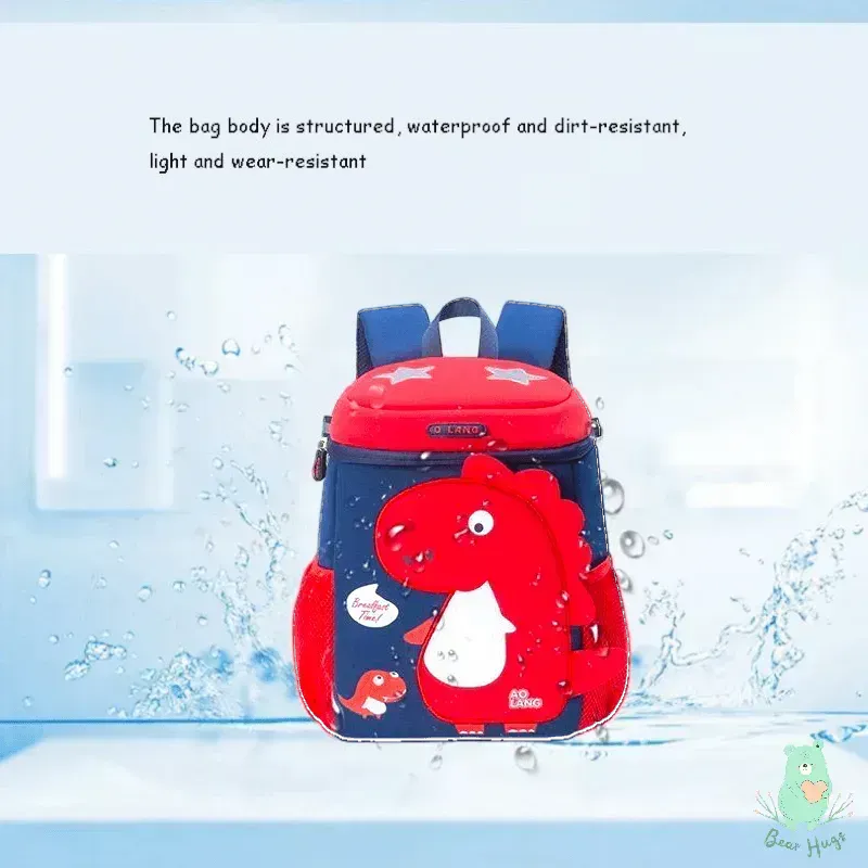 3D Dinosaur Kindergarten Kids Backpack