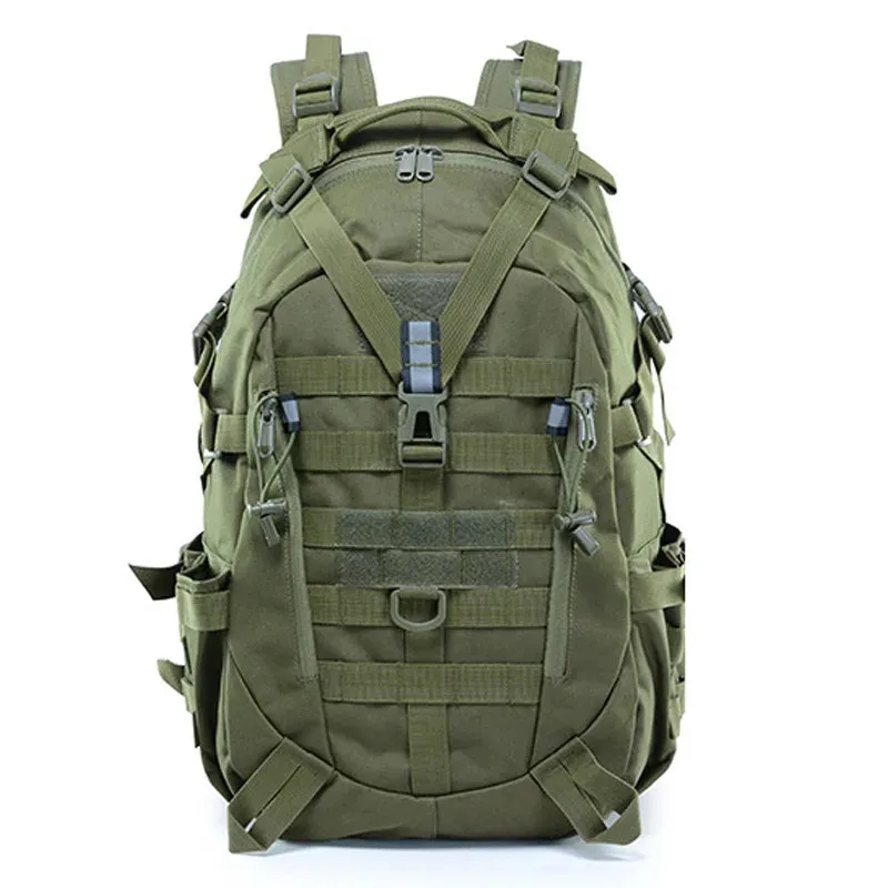 40 Liters Hiking Tactical Backpack Men Outdoor Sport Travel Rucksack Molle Bag Hunting Hiking Backpack Reflector Duffle Bag