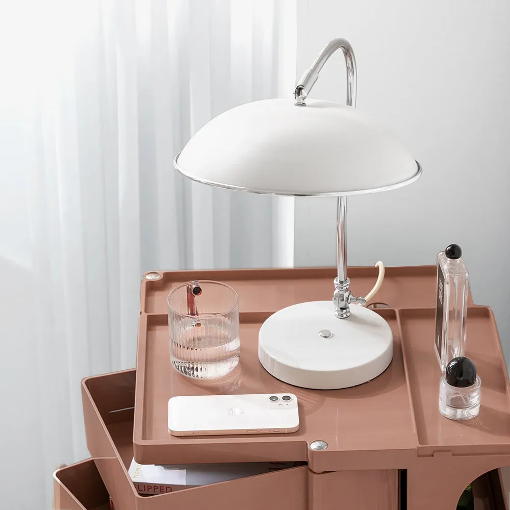 5 Tier Bedside Table Organizer Pink