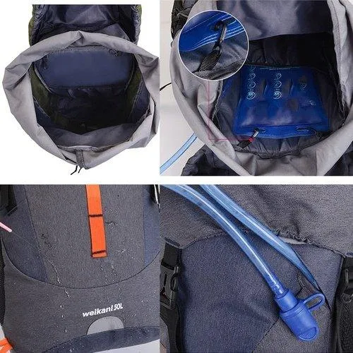 50L Camping Hiking Waterproof Backpack