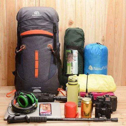 50L Camping Hiking Waterproof Backpack