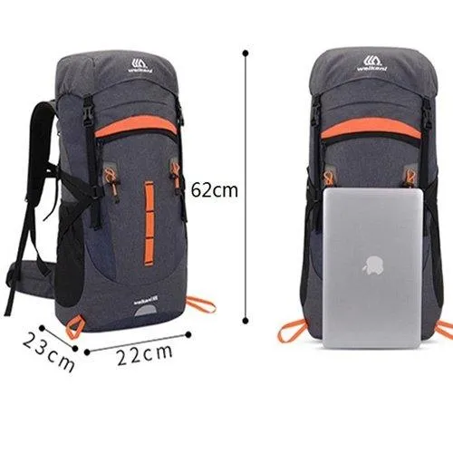 50L Camping Hiking Waterproof Backpack