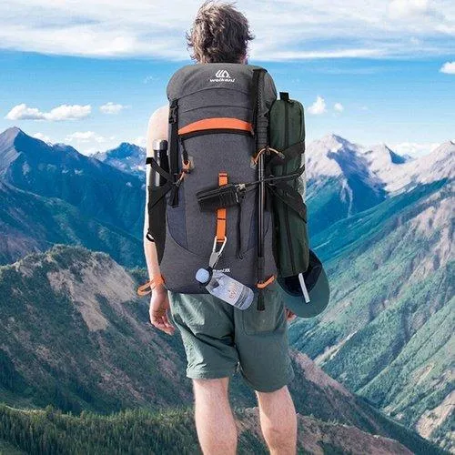 50L Camping Hiking Waterproof Backpack