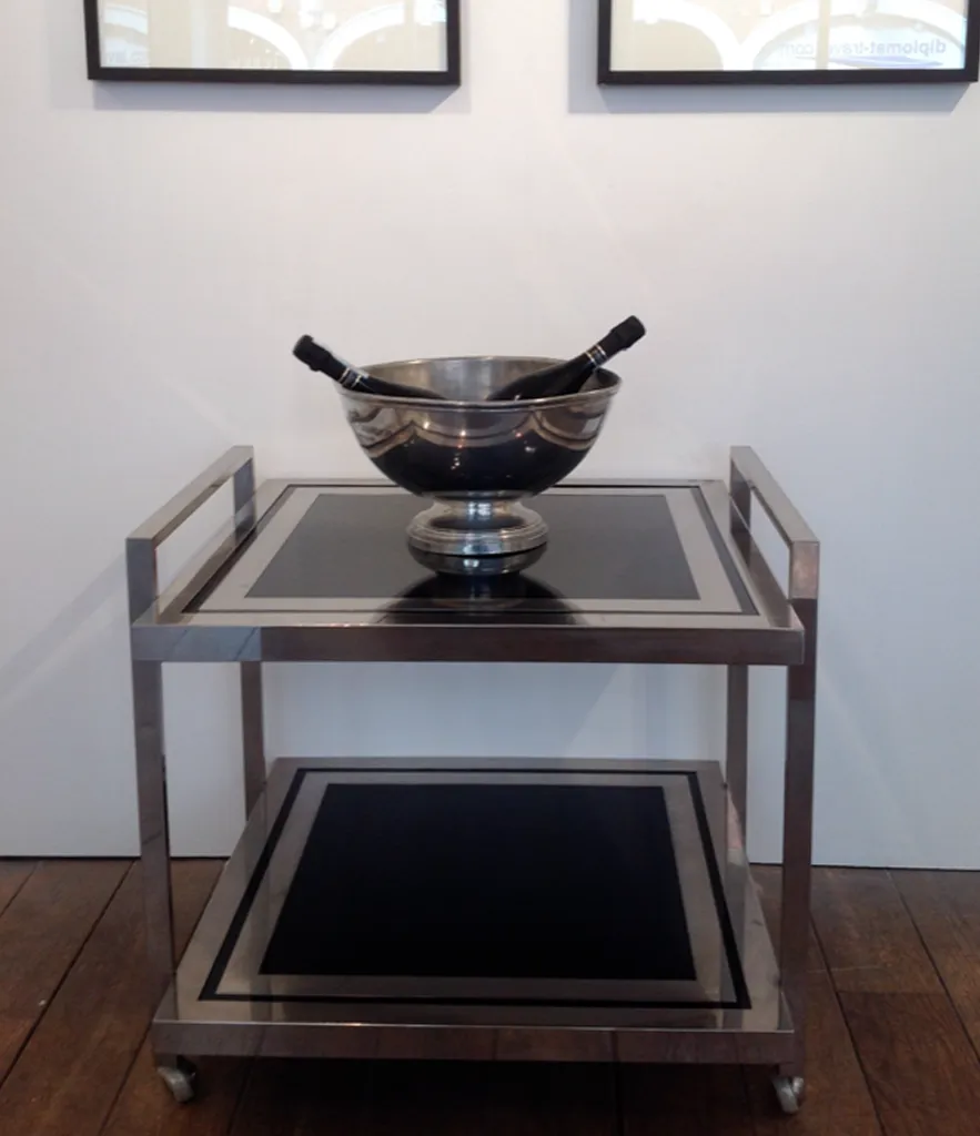 A MERCIER FRERES DRINKS TROLLEY