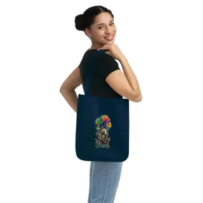 Abstract Mom And Baby Bear Under TreeLife Tote Bag