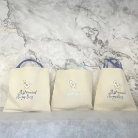 Astronaut Space fabric party bags