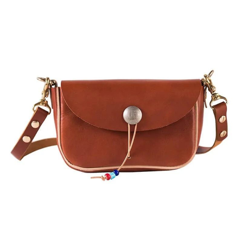 BABYLON™ Copper Clasp Saddle Bag DIY Leather Kit