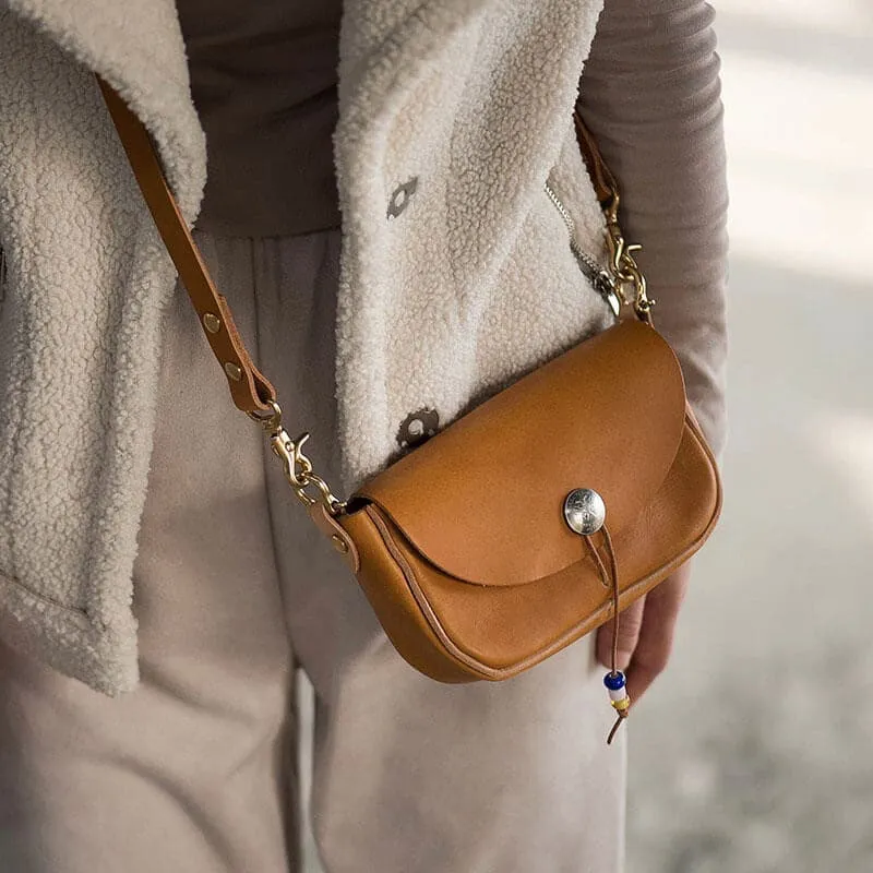 BABYLON™ Copper Clasp Saddle Bag DIY Leather Kit