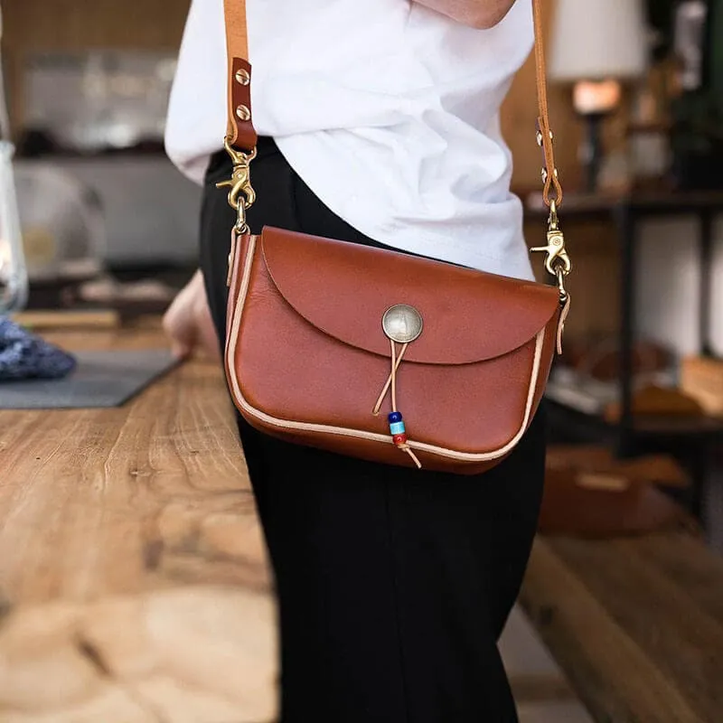 BABYLON™ Copper Clasp Saddle Bag DIY Leather Kit