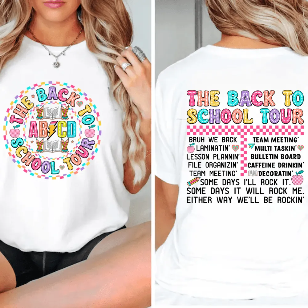 Back to School Tour.... T-Shirt