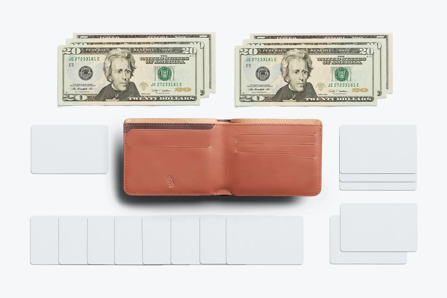 Bellroy Hide & Seek Premium Edition Wallet | Aragon (DriTan™ Leather)