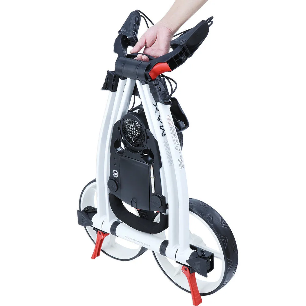 Big Max Blade IP 3-Wheel Push Trolley - Grey/Charcoal