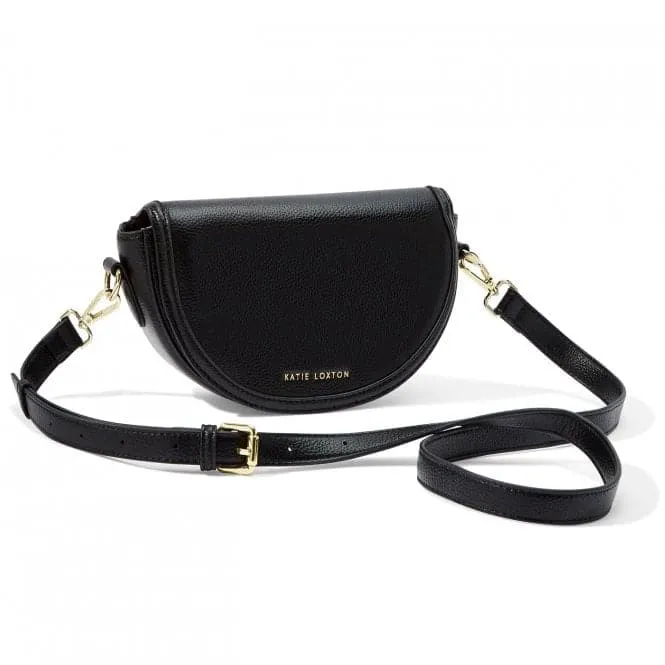 Black Cleo Mini Saddle Saddle Bag KLB2838