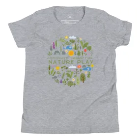 Bluestone Nature Play Icons Kids Tee