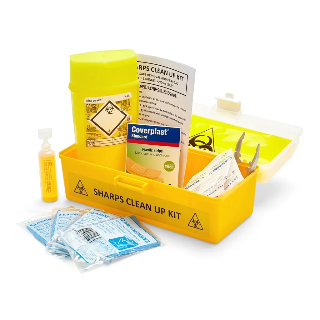 Brenniston Sharps Clean-Up Kit Medium