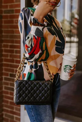Brisk Evening Crossbody In Black