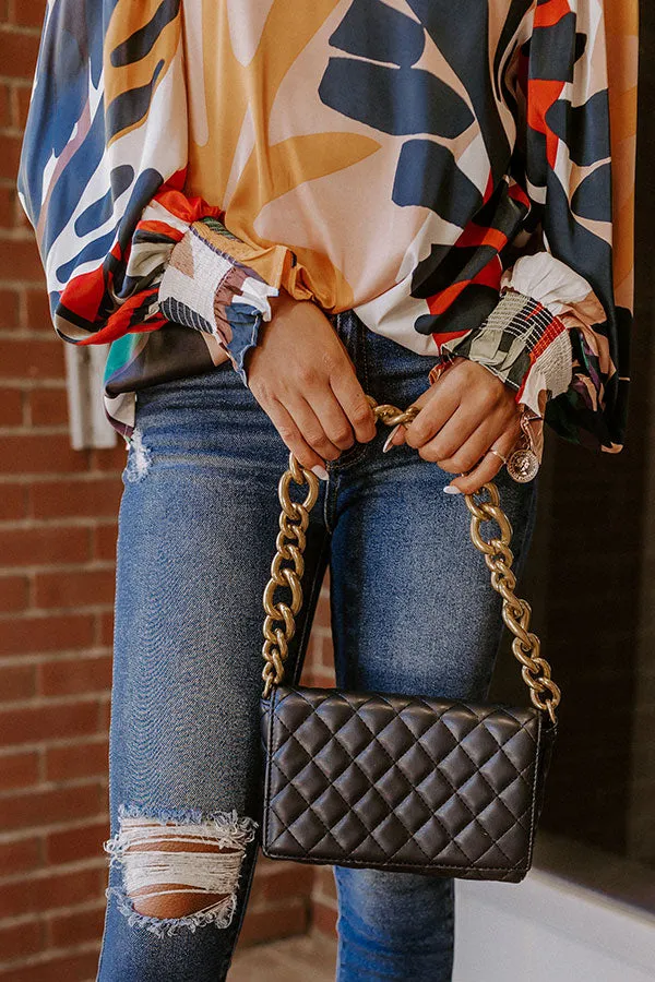 Brisk Evening Crossbody In Black