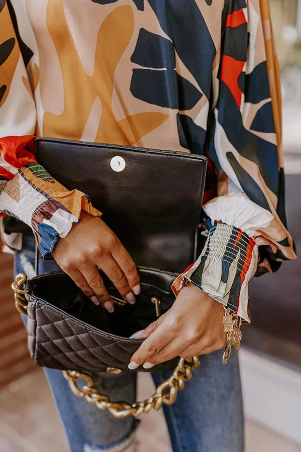 Brisk Evening Crossbody In Black