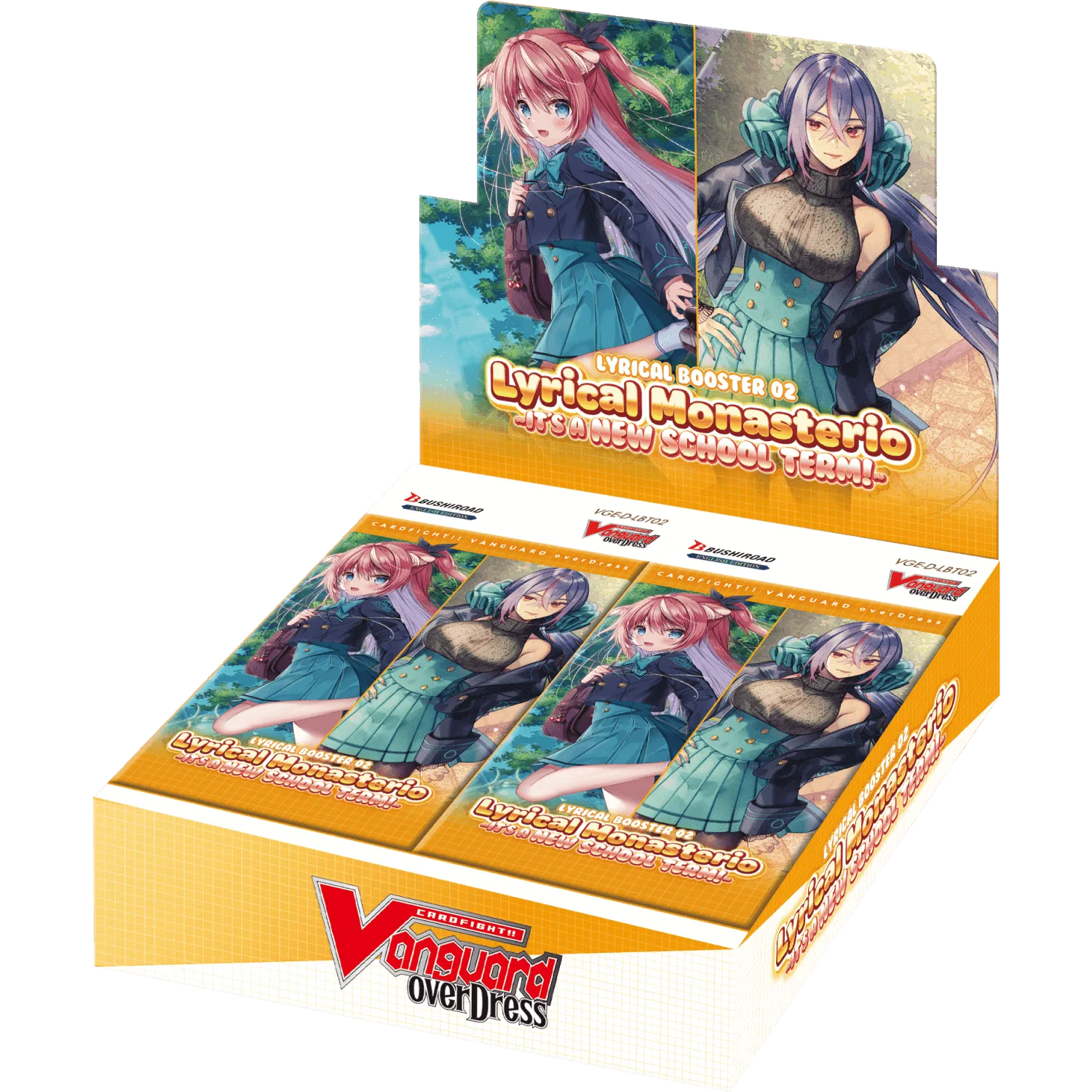 Cardfight!! Vanguard - OverDress - Lyrical Booster - 02 Lyrical Monasterio: It's a New School Term Booster Box
