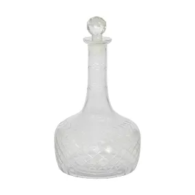 Carmine Glass Decanter