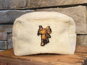 Chenille Saddle Patch Travel Bag