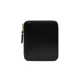 Classic Print Check Zip Around Wallet