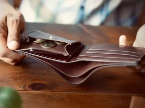 Coin Pocket Wallet No. 2 - Mahogany