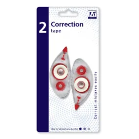 Correction Mouse - 2 Pack Quick Clean Correction Fluid Easy-to-Use Design Office Stationery Essentials