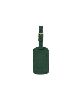 Crocodile Luggage Tag Forest Green