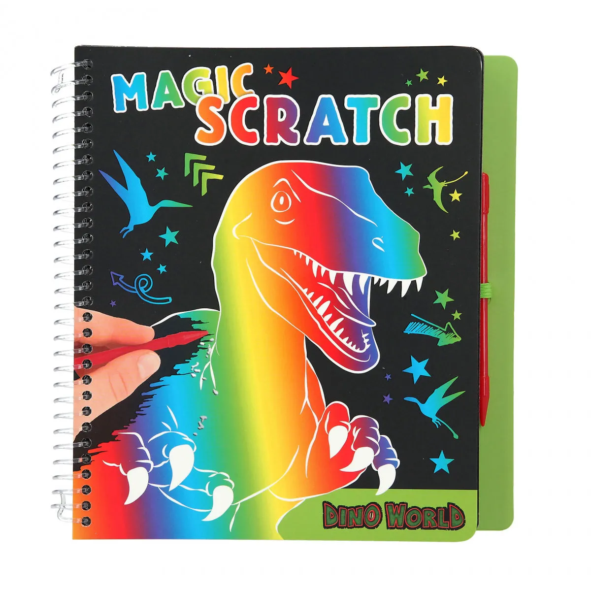 Depesche Dino World Magic-Scratch Book