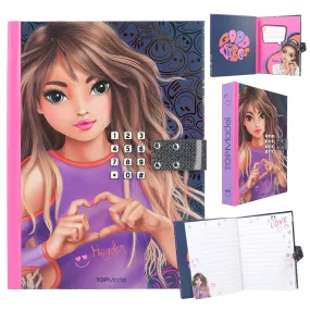 Depesche Topmodel Diary With Code and Sound Night Light