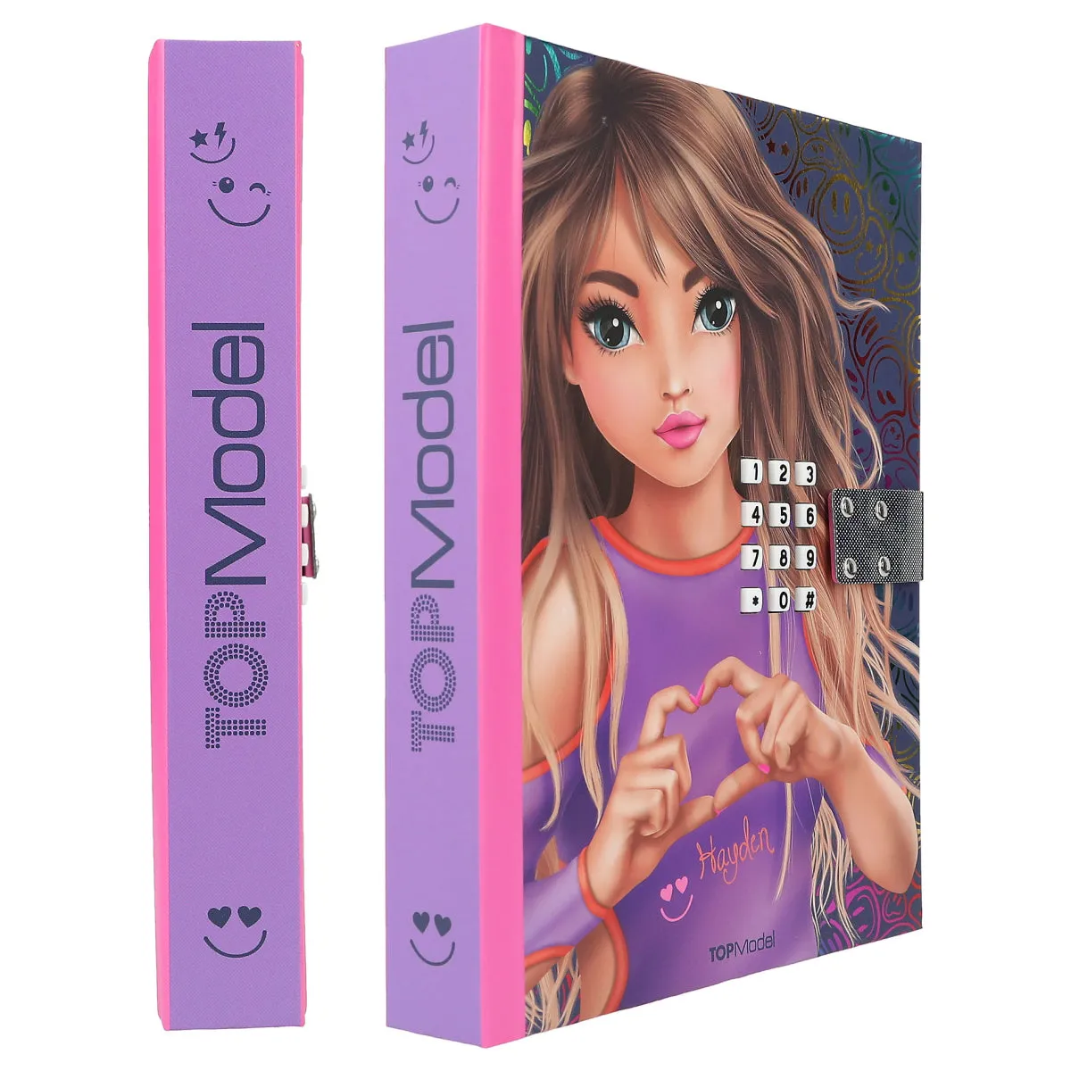 Depesche Topmodel Diary With Code and Sound Night Light