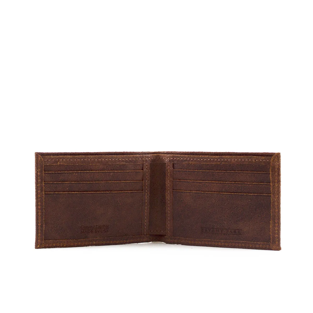 Distressed Leather Wallet