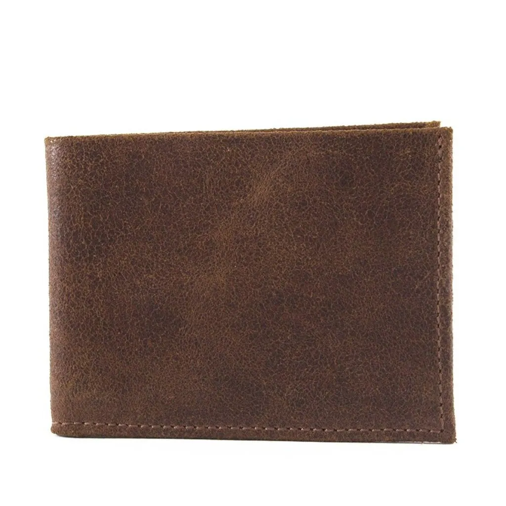 Distressed Leather Wallet