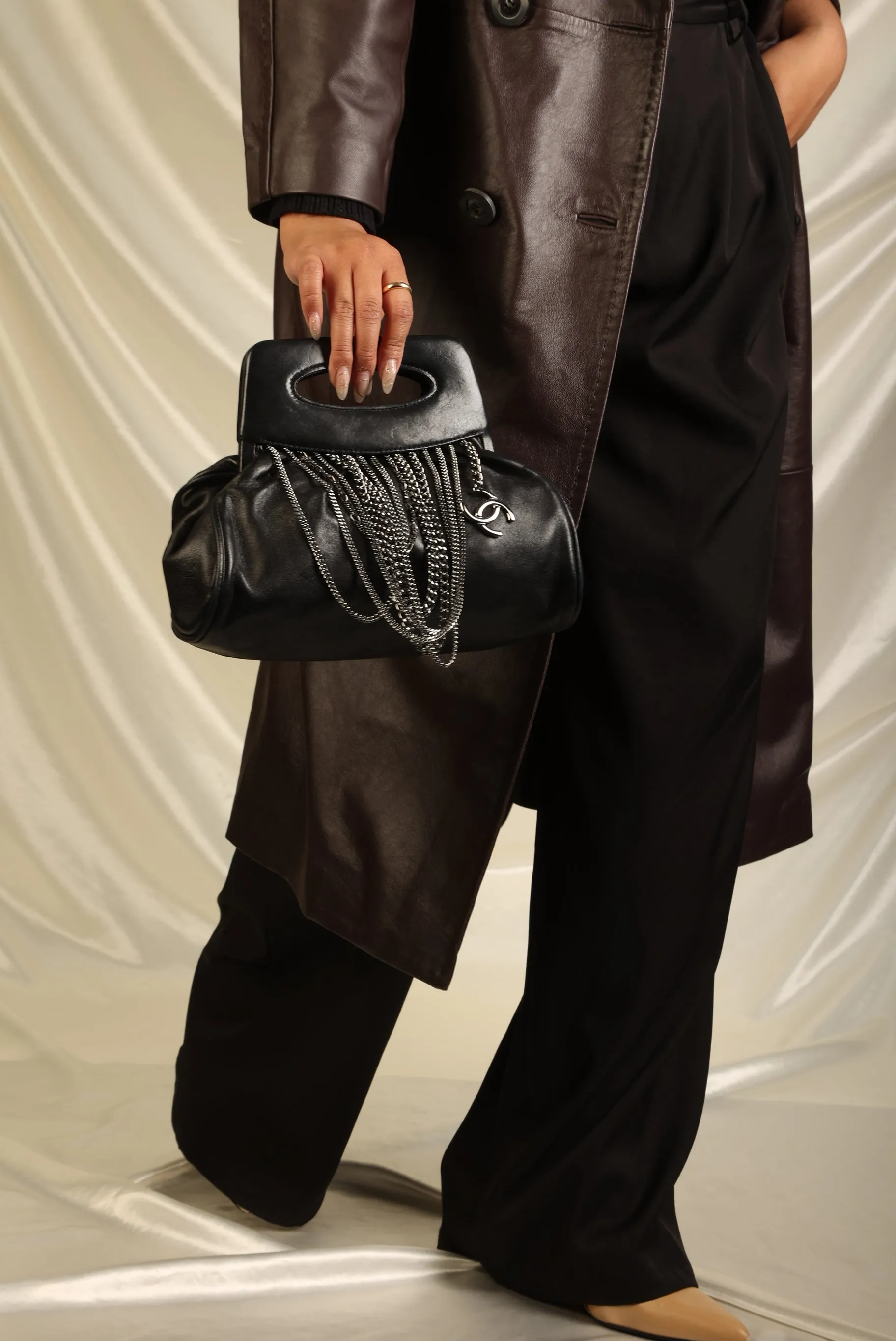 Extremely Rare CL Chain Handle Bag