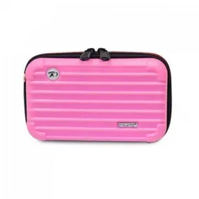 Fashion Suitcase Pattern and Chain Design Women's Crossbody Bag - Pink