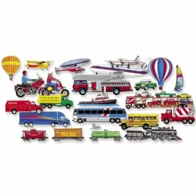 Felt Fun Set - Trains, Trucks, & Planes