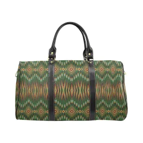 Fire Feather Green Waterproof Travel Bag
