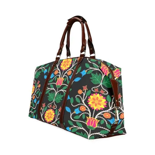 Floral Beadwork Four Clans Classic Travel Bag