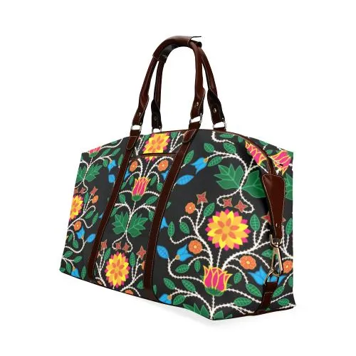 Floral Beadwork Four Clans Classic Travel Bag