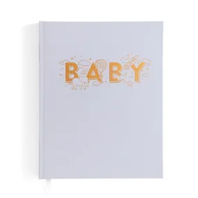 Fox and Fallow Boys Baby Book - Grey