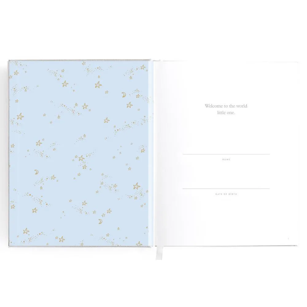Fox and Fallow Boys Baby Book - Grey