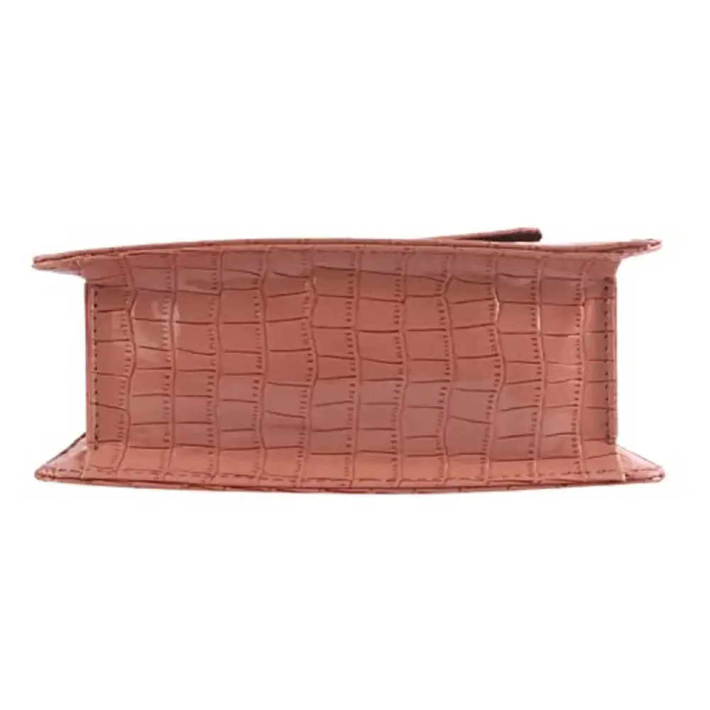 GM CREATIONS? Leatherette Formal Casual Stylish Shoulder Crossbody Side Sling Bags(MAROON)