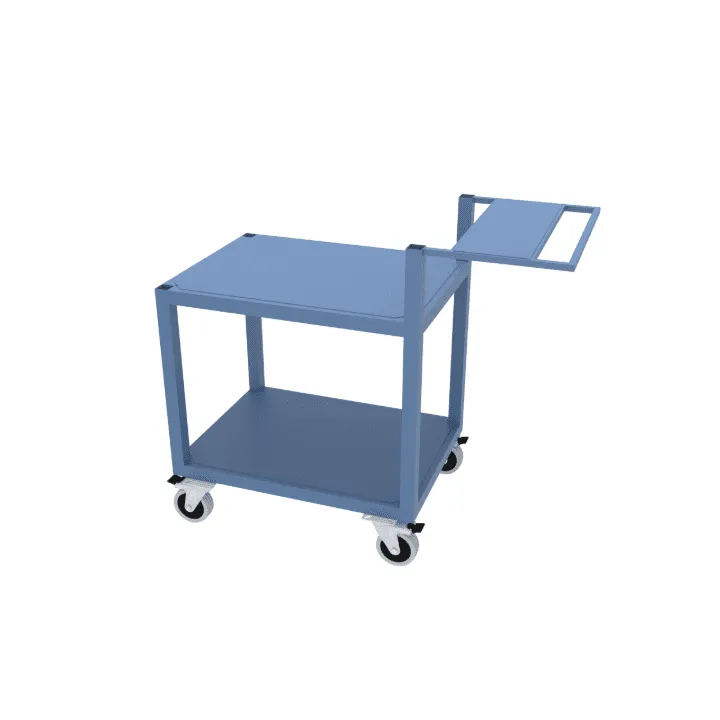 Heavy Duty Industrial 2 Tier Table Trolley With 750-1000KG SWL